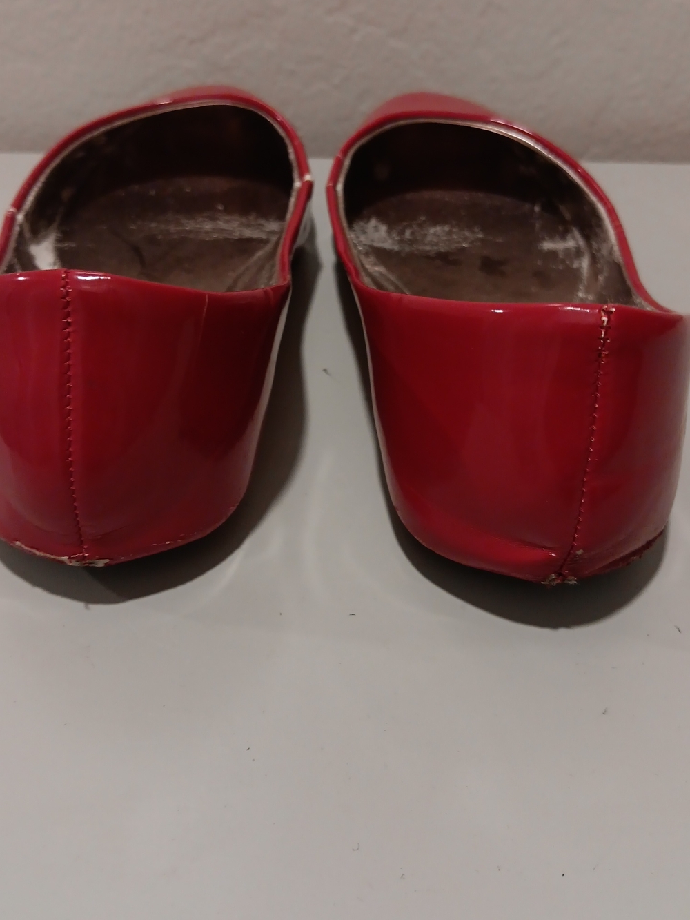 Steve Madden Women’s Red Patent  Flats - Picture 2 of 6